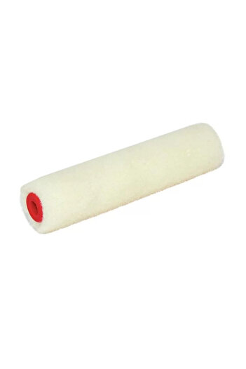 beorol Velour Roller, Beorol, 10 cm/15 mm, 4 mm thread, White