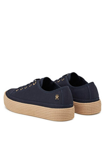 Tommy Hilfiger Espadrile pentru femei FW0FW08404 Bleumarin