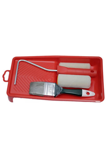 Artool Set 5 Accessories for Lacquering, Staining - Sponge Roller, Brush