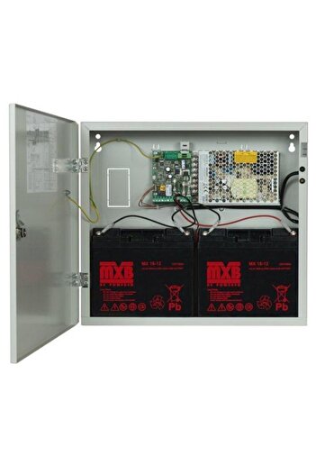 MERAWEX Power Supply for Fire De0tection Systems 24V/10A in Metal Case ZSP100-10A-18