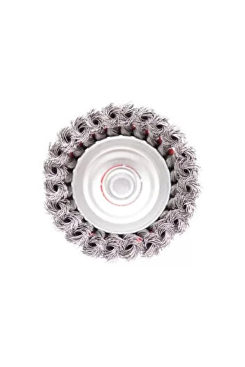 beorol Wire Brush, Cup Type, Braided, M14, 100 mm,