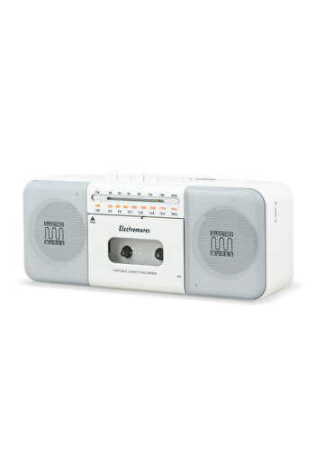 Electromures Boxă Bluetooth cu casetofon, radio FM/AM, EM 1010 USB, ediție First Caset