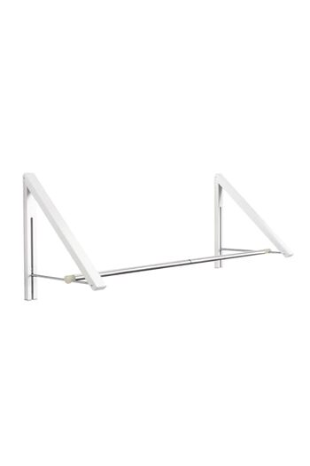Generic Anjuer ‎Silver rack daigang Laundry Room Drying Wall Mounted Clothes Hanger Folding Wall Coat Racks