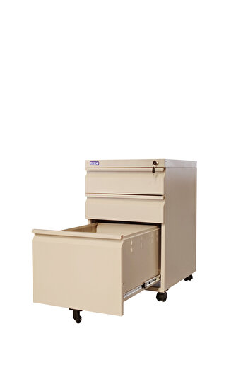 concent 3-Drawer Mobile File Cabinet