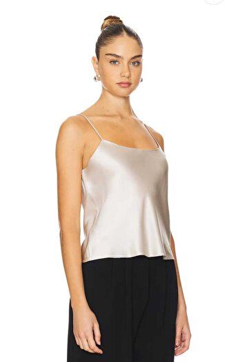 AFR CLOTHES Women's Lycra Satin Blouse with Rope Strap