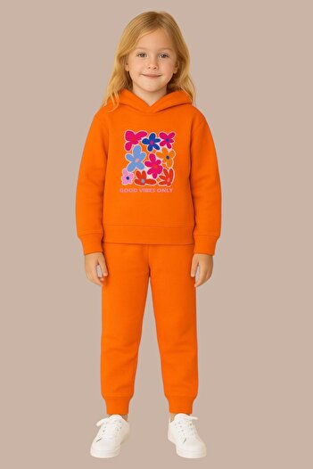 DM DOLCE MORE Printed 3 Thread Children's Tracksuit Set