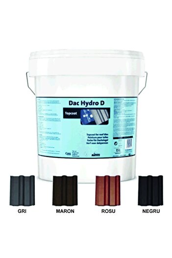 OEM Dac Hydro D Tile Paint Brown 15 Liters