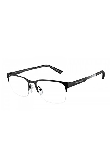 Armani Exchange Eyeglass frames, Armani Exchange, AX 1060 6000, rectangular, black, plastic, 55 mm x 18 mm x 145