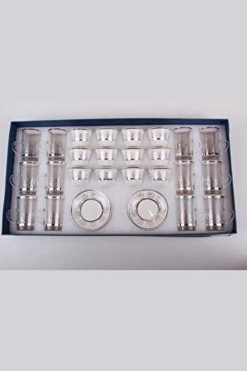 Generic Tea and coffee cups set with saucers