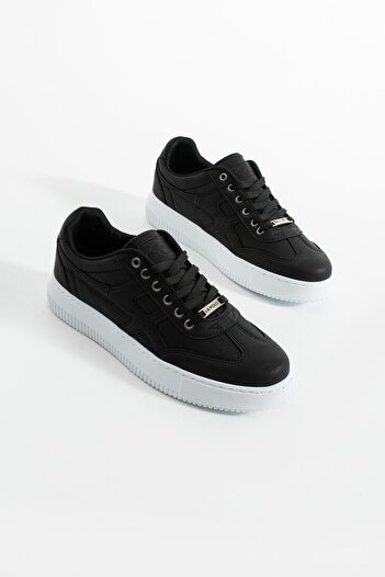 L.A Polo Black White Men's Sneaker