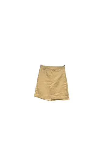 Astra Plus Girl's Ribbed Waist Lycra School and Daily Shorts Skirt Beige - Beige - Astpsumktkksektek-Beige