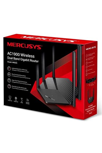 TP-LINK Mercusys Mr50g Ac1900 2.4/5ghz 1900mhz Dual Band Kablosuz Wıfı Router