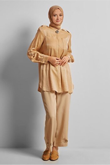 Alvina Brooch Detail Tunic 20747