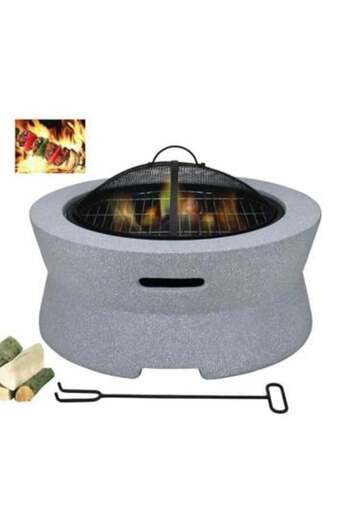 Generic Round Marble Majlis Grill - Heat Resistant