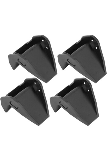 Tarente Set of 4 tire change guards, ABS, black