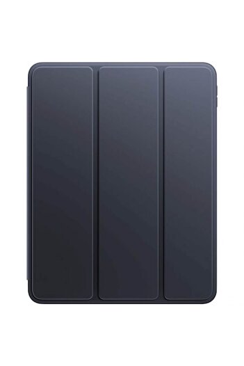 3MK Husă de înaltă protecție pentru Apple iPad 10.2 (2021/2020/2019), tabletă moale, Grip Pro, O76, negru intens închis