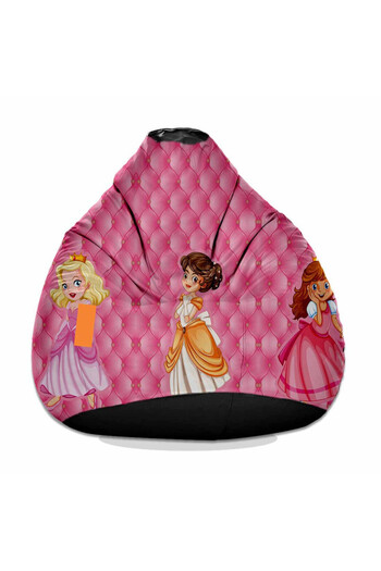 fluffy Princess Bean Bags for Kids - Comfort and Style with a Story Flavor