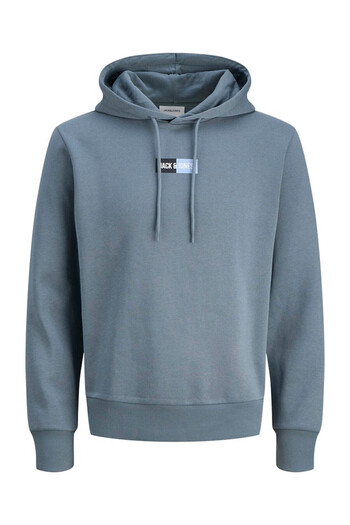Jack & Jones Jjpan Світшот з капюшоном Erkek Sweat 12278618 Stormy Weather