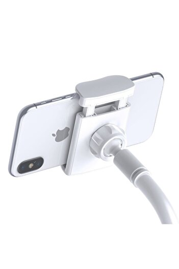 Tim Office Phone Stand, Heavy Duty, X49, Alumix, Silver