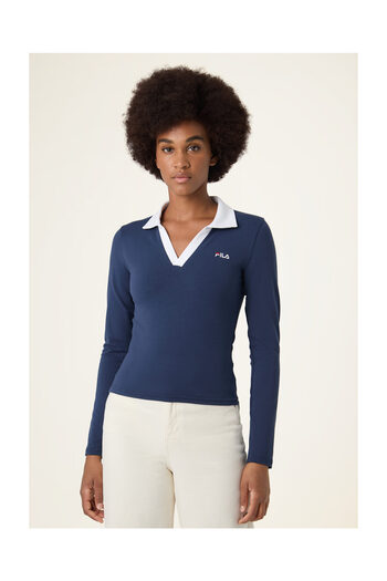 Fila Cerrione Slim Johnny Collar Top