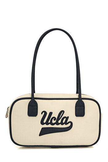 UCLA White Women's Hand and Shoulder Bag 05Uc25K9000