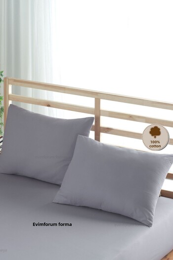 Formeya Ranforce 100% Cotton Pillow Case 2 Pieces 50*70 with Cover