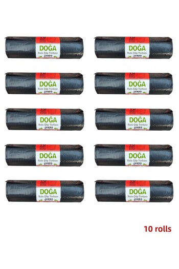 ECOPLAST Battal Boy Garbage Bag - 500 Gr. - 90 Liters - 80 X 110 cm / 10 Rolls of 10 Pieces