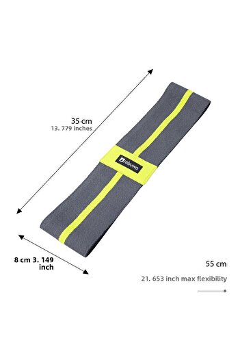 Rebuwo Squat Band Pilates Fitness Hip Resistance Tire Exercise Tire Loop Band 35cm