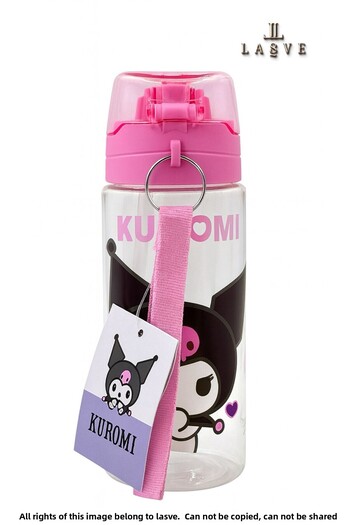 kuromi New Season Licensed 500ml Water Bottle with Straw Special Design