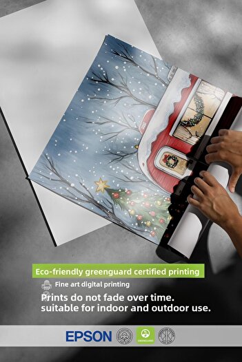 Postifull Frameless Poster, Wall Poster, HD Quality Comfort Series, Christmas Poster, NO:108735