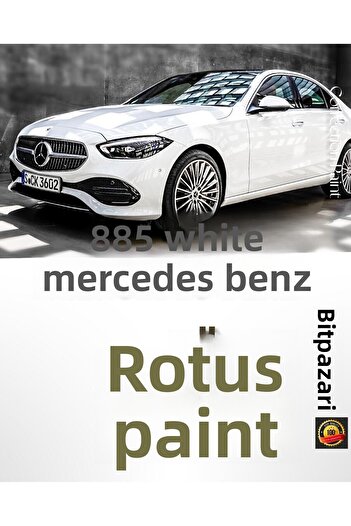 Flea Market سلسلة C، سلسلة E، سلسلة S، GLC، سلسلة G، AMG-GT، CLE - 885 Opalithweiß طلاء أبيض 20 مل