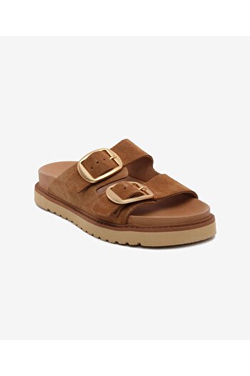 Greyder Γυναικείες παντόφλες Sigaro Suede από γνήσιο δέρμα 5Y2CT59054