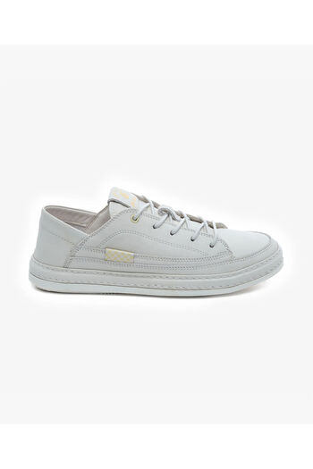 Greyder Women's Off-White Genuine Leather Sneaker Shoes 5Y2Sa33670