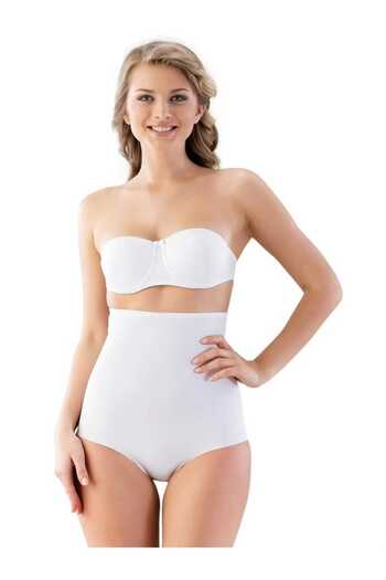 ENDAMIM Laser Cut Waist to Silicone Underbust Panty Corset