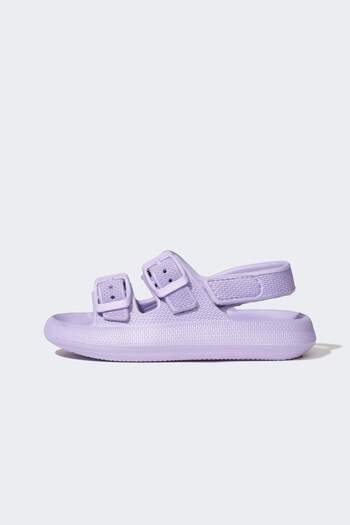 DeFacto Mädchen Eva Sandalen mit flacher Sohle und Klettverschluss C2230a824sm