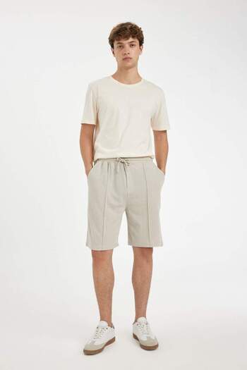 DeFacto Relax Fit Combed Cotton Bermuda Shorts D4760Ax24Hs