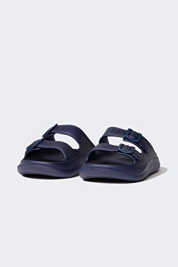 DeFacto Herren-Slipper aus Eva D4280AX24HS – flache Sohle, doppelt gerippt