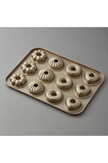 Jumbo Gold Bake Muffin Kalıbı