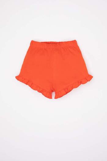 DeFacto Baby Girl 2 Piece Set Printed Short Sleeve T-Shirt Shorts Z9307A224Sm
