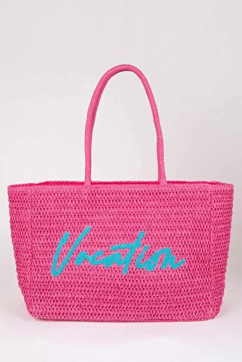 DeFacto Women's Straw Shoulder Bag B9076Axns
