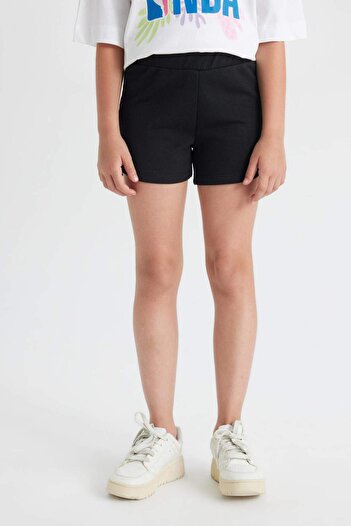 DeFacto Girl's Basic Plain Shorts C6573A824Sm