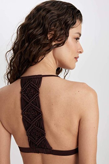 DeFacto Regulär geschnittenes Bikinioberteil – Fall in Love C1013AX24SM