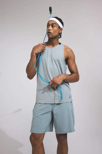 DeFacto DeFactoFit Standard Fit Printed Crew Neck Heavy Cloth Sportsman Singlet C1490AX24SM