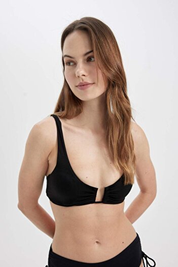 DeFacto Regular Fit Bikini Üstü-Fall in Love B7203AX24SM