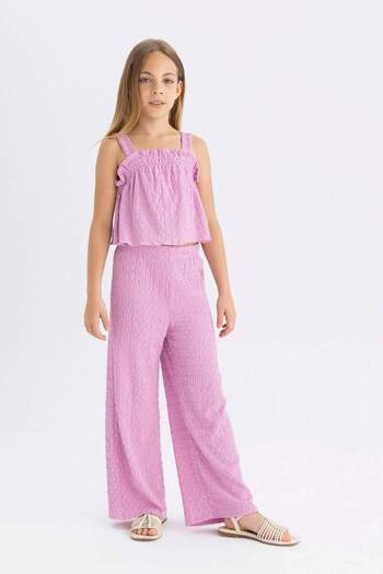 DeFacto Girls Wide Leg Wide Leg Baggy Pants C5327A824Sm