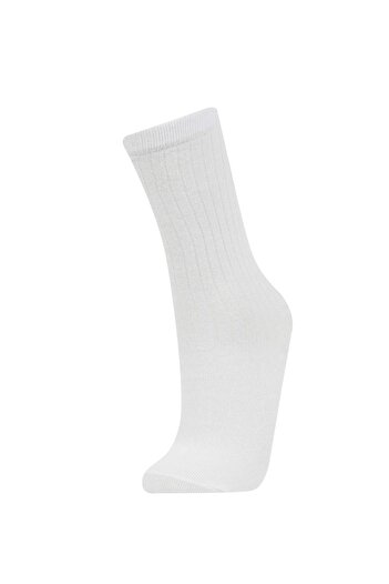 DeFacto Girl's 2-Piece Cotton Long Socks C2921A8Ns