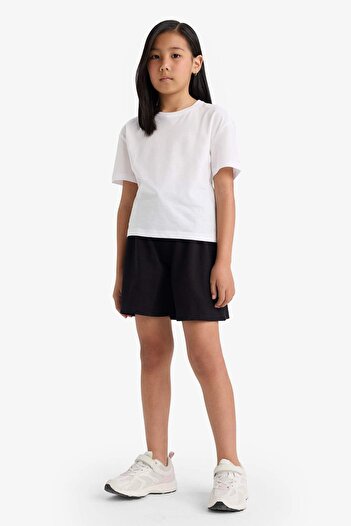 DeFacto Girl's Basic Bermuda Shorts B5165A824Hs