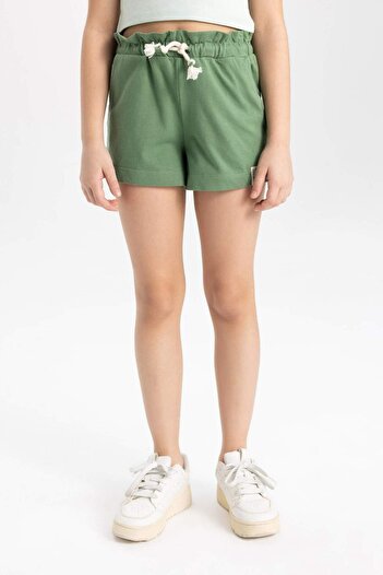 DeFacto Girl's Lace-Up Waist Shorts A2455A824HS