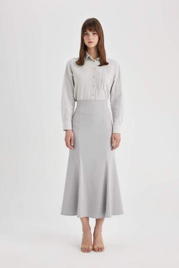 DeFacto Pencil Maxi Skirt C5623AX24SP