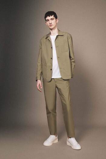 DeFacto Tapered Fit Trousers with Pockets - Straight Leg B6667Ax24Sp